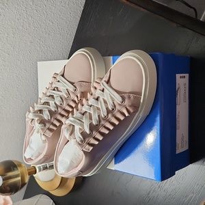 NWT Tory Burch Sport ruffle sneaker color Shell Pink